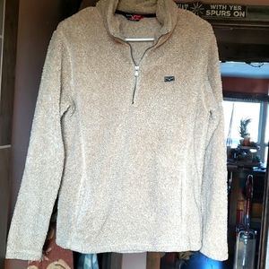 Kimes Ranch Sherpa Quarter zip Sweatshirt